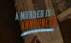 A Murder Is Announced